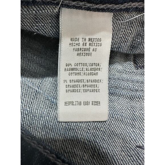 Lucky Brand Gene Montessano Long Line Jeans Womens 4 Mid Wash Blue Stretch Denim - Picture 8 of 9